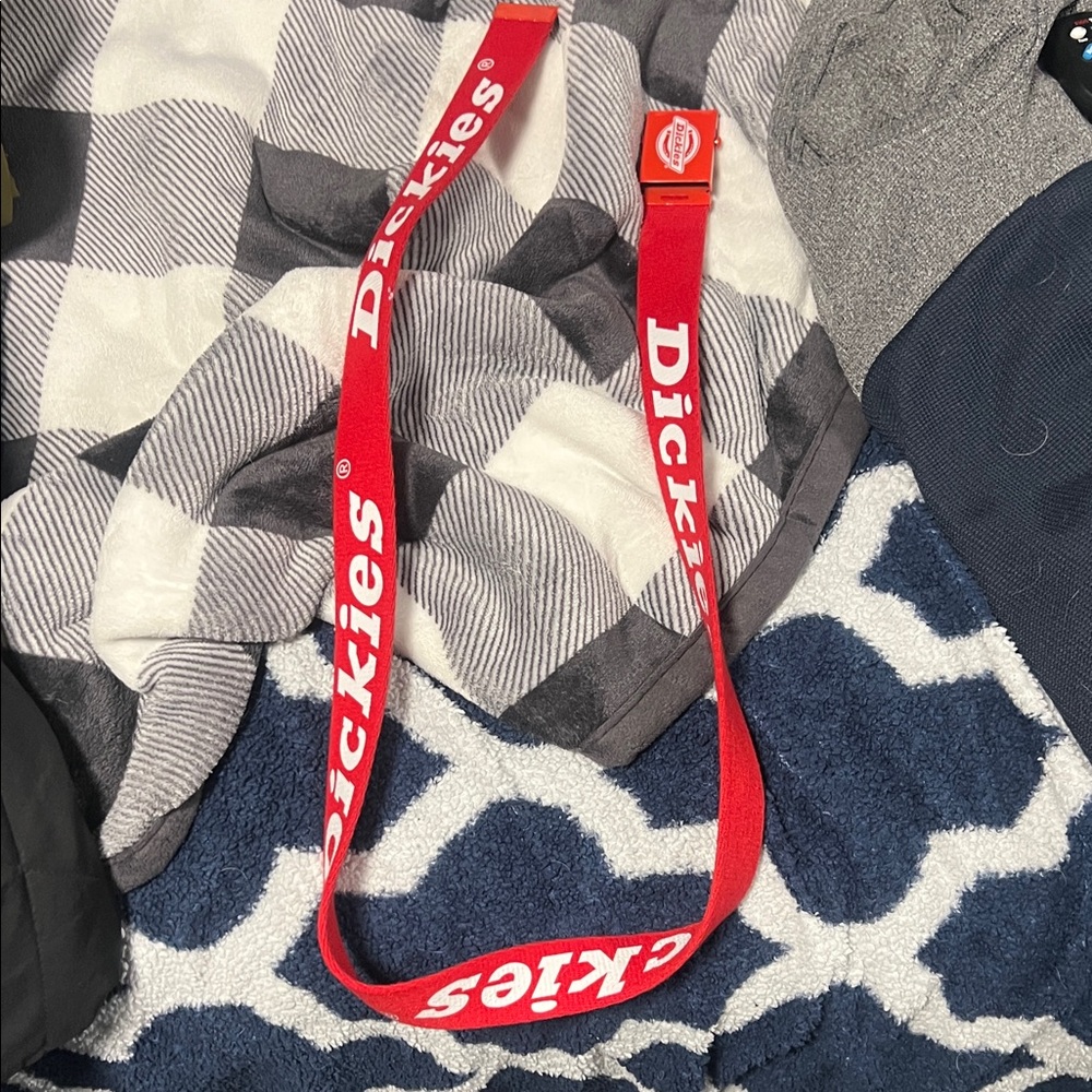 Dickies Vibrant Red Kids Belt